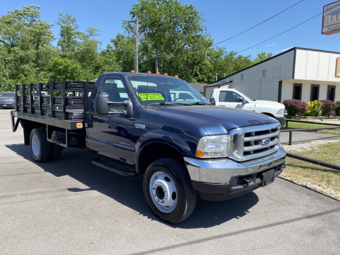 2002 F-550 DIESEL FLAT BED - Image 4